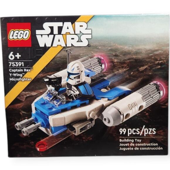 Lego Star Wars Captain Rex Y-Wing Microfighter 75391 (99 pcs.) Brand New - Picture 1 of 6